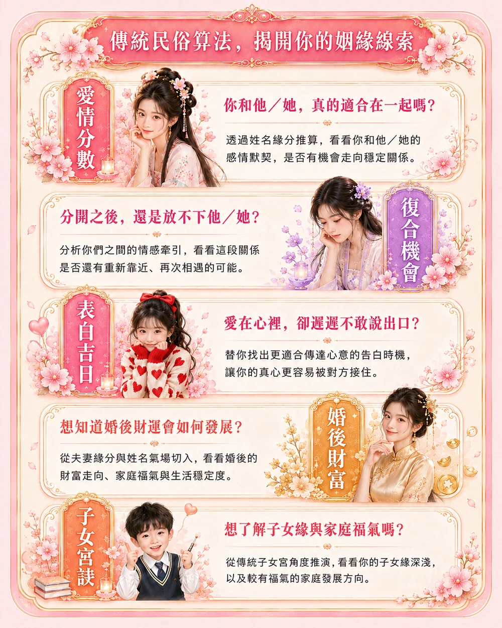 傳統民俗算法